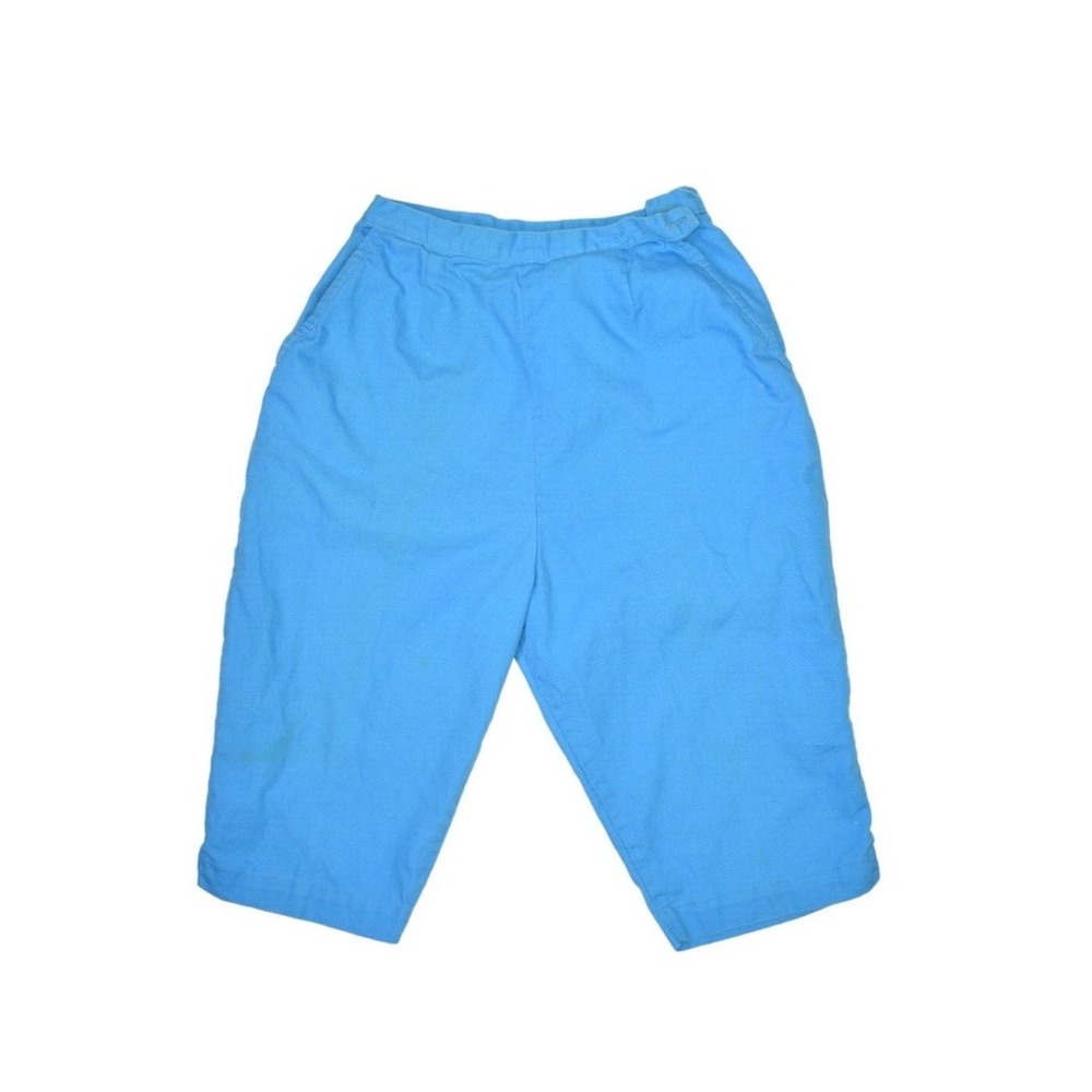 Vintage Catalina Pants Womens 23 Blue Capri Pedal Pusher 70s Sportswear HighRise